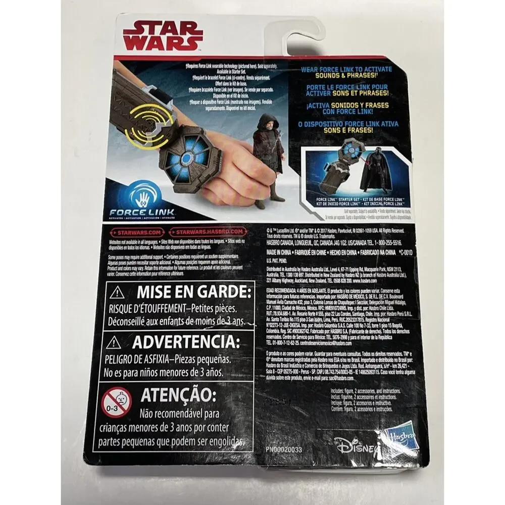 Star Wars Force Link Starter Set Action Figures-Kylo Ren- (2) Luke Skywalkers